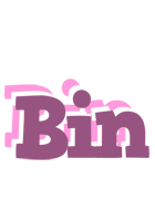 Bin relaxing logo