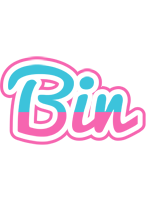 Bin woman logo