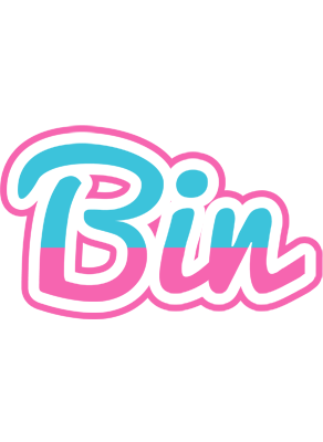 Bin woman logo
