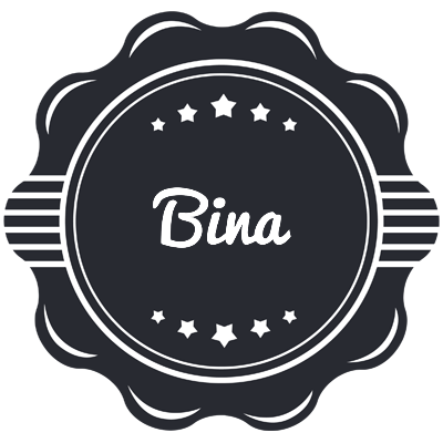 Bina badge logo