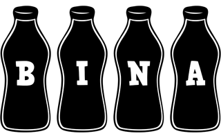 Bina bottle logo