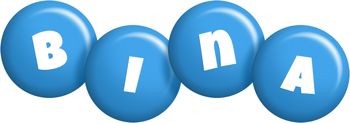 Bina candy-blue logo