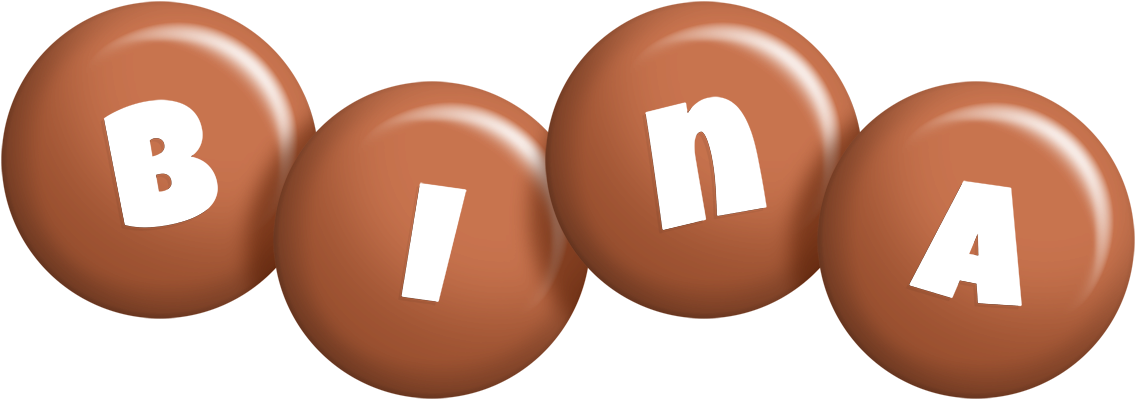 Bina candy-brown logo