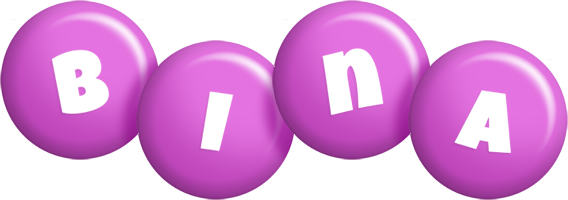 Bina candy-purple logo