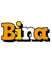 Bina cartoon logo