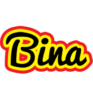Bina flaming logo