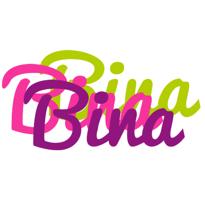 Bina flowers logo