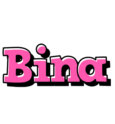 Bina girlish logo