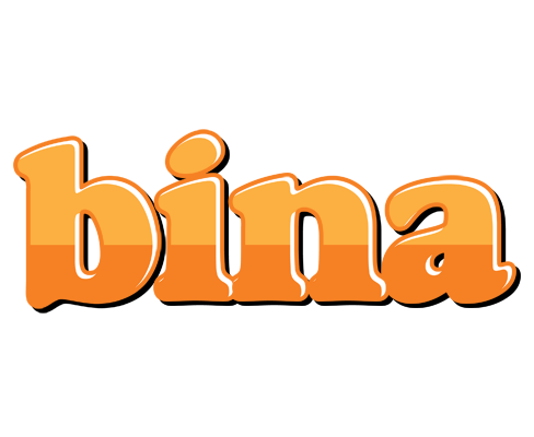 Bina orange logo