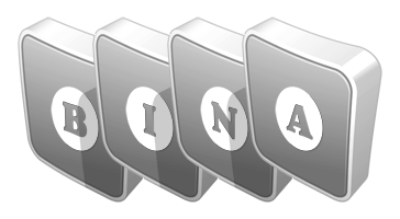 Bina silver logo