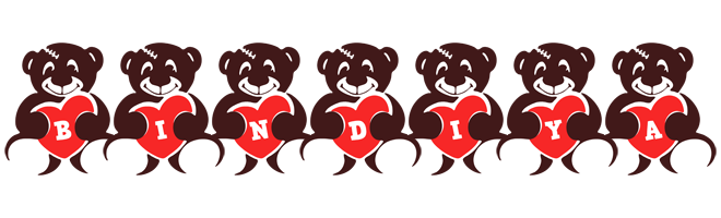Bindiya bear logo