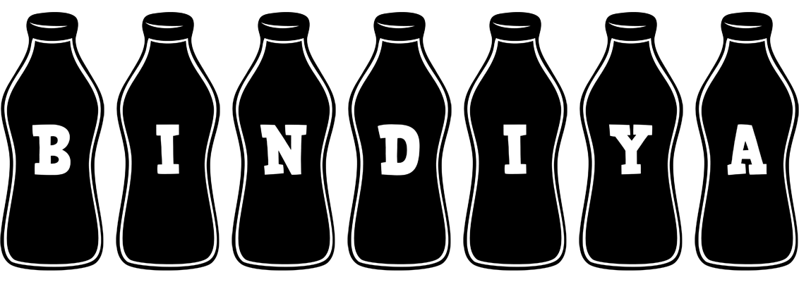 Bindiya bottle logo