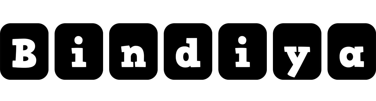 Bindiya box logo