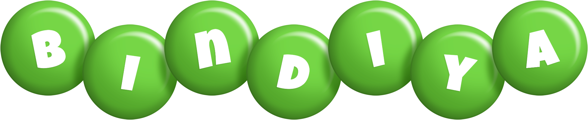 Bindiya candy-green logo