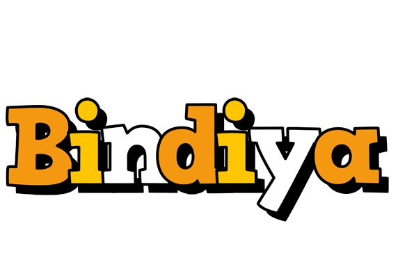 Bindiya cartoon logo
