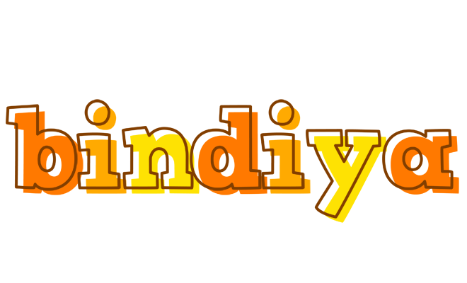 Bindiya desert logo
