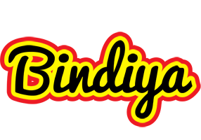 Bindiya flaming logo