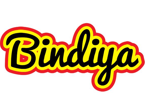 Bindiya flaming logo