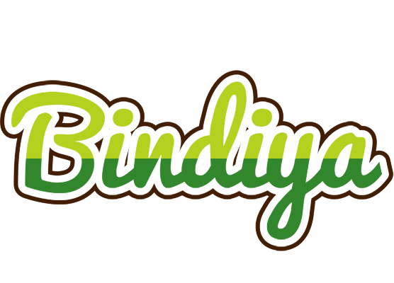 Bindiya golfing logo