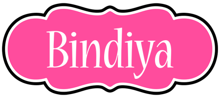 Bindiya invitation logo