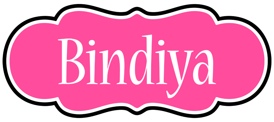 Bindiya invitation logo