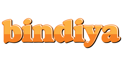 Bindiya orange logo