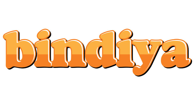 Bindiya orange logo