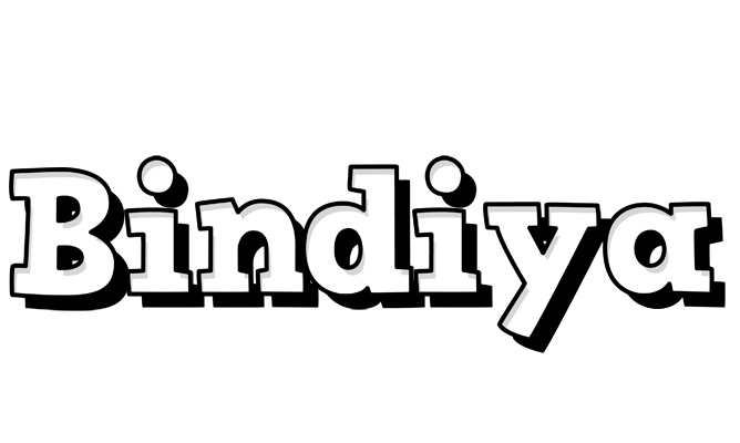 Bindiya snowing logo
