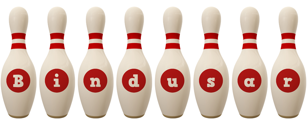 Bindusar bowling-pin logo