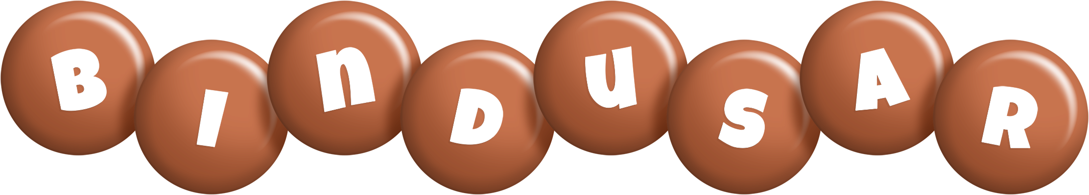 Bindusar candy-brown logo