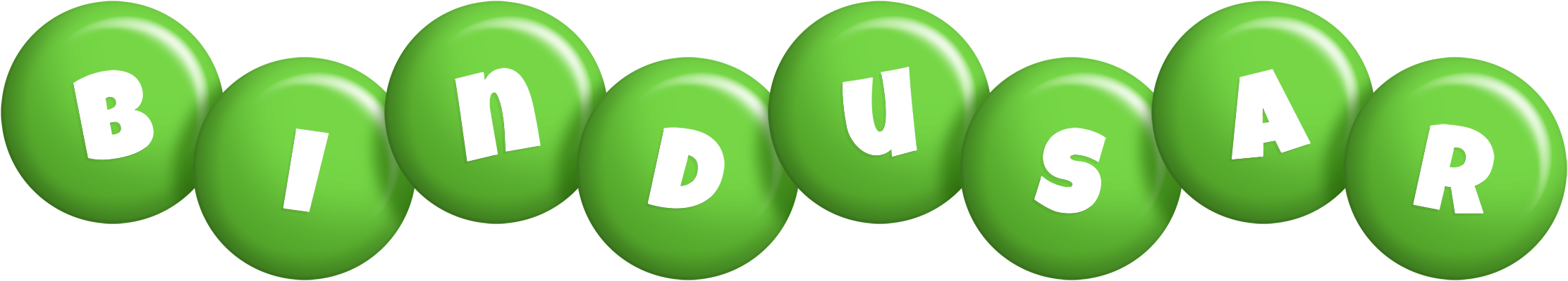 Bindusar candy-green logo