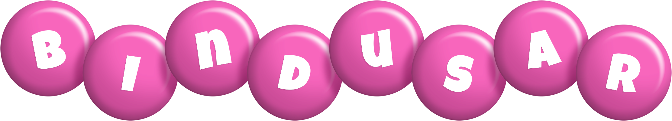 Bindusar candy-pink logo