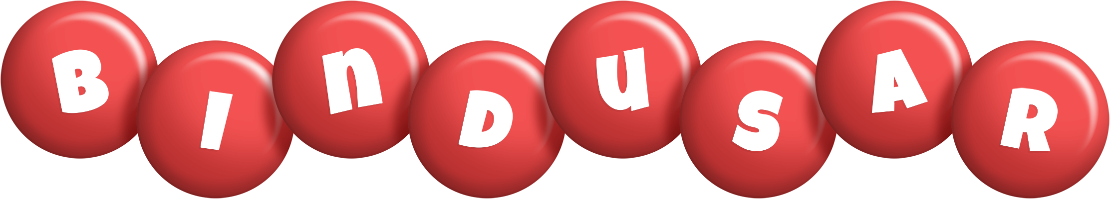 Bindusar candy-red logo