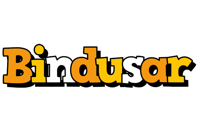 Bindusar cartoon logo