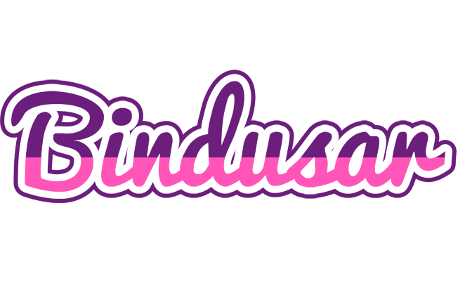 Bindusar cheerful logo