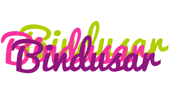 Bindusar flowers logo