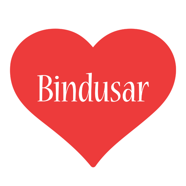 Bindusar love logo
