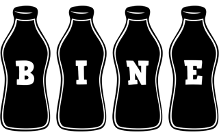 Bine bottle logo