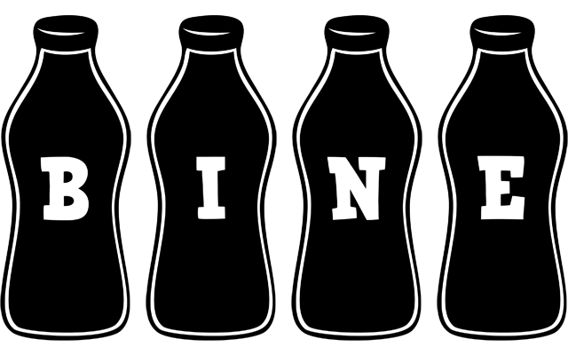 Bine bottle logo