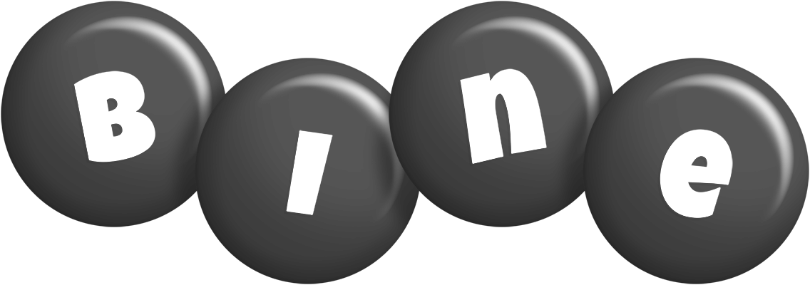 Bine candy-black logo