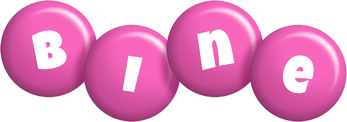 Bine candy-pink logo