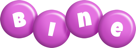 Bine candy-purple logo