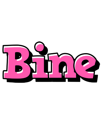 Bine girlish logo