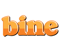 Bine orange logo