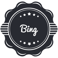 Bing badge logo