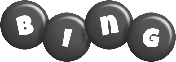 Bing candy-black logo
