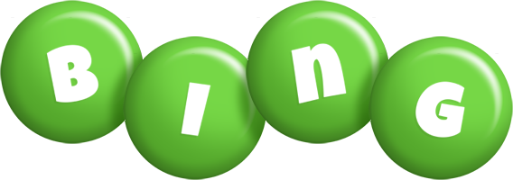 Bing candy-green logo