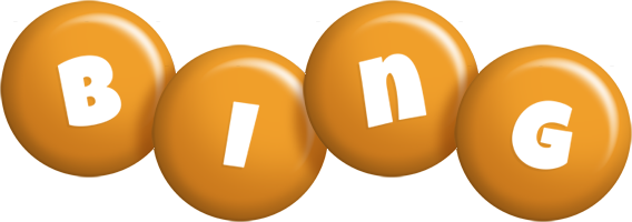 Bing candy-orange logo