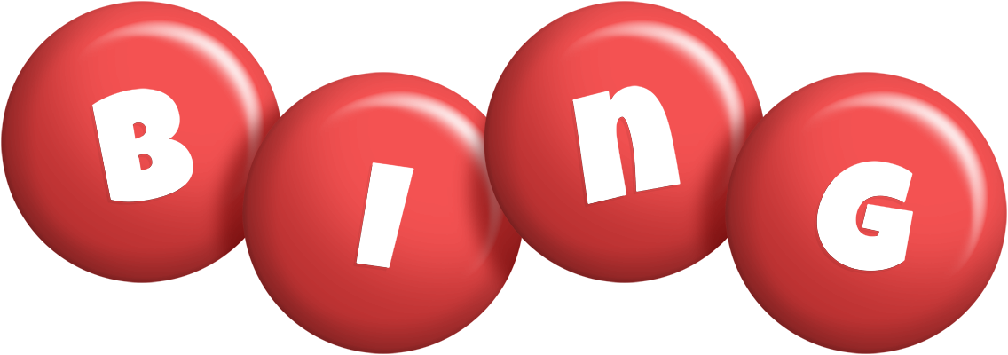 Bing candy-red logo