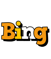 Bing cartoon logo